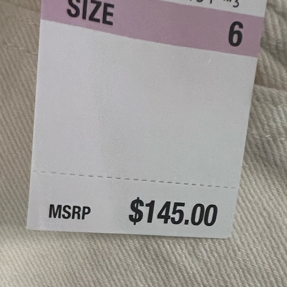 🆕 ⚓️ Michael Kors Sailor High Rise Flared Leg Jeans with gold hardware Buttons - Picture 15 of 17